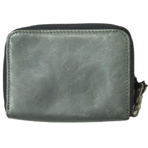 JAS.M.B ジャスエムビー イギリス製 TWIN ZIP WALLET ツインジップレザーウォレ...