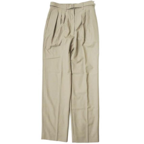 新品 LEMAIRE ルメール 21AW 3PLEATS PANTS トロピカルポリウール 3プリー...