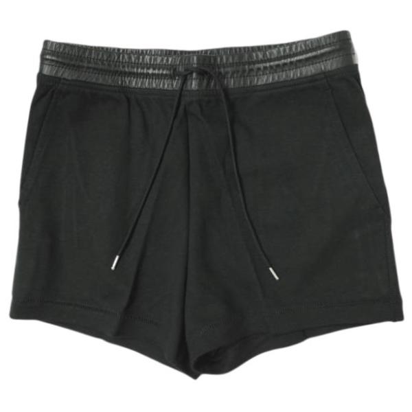 新品 T by ALEXANDER WANG アレキサンダーワン ウエストレザー イージーショートパ...