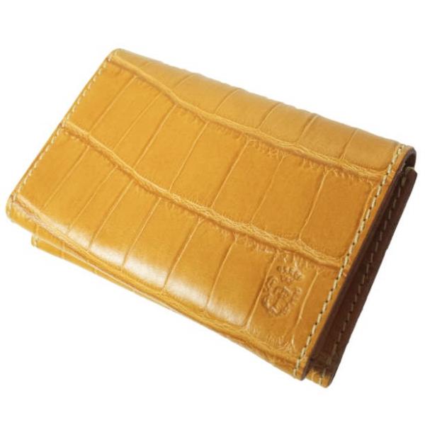 Felisi フェリージ イタリア製 クロコ型押しエンボスレザーカードケース 909/SA MANG...