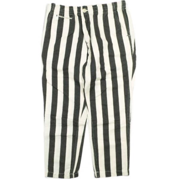 Sanca x BEAMS BOY サンカ ビームスボーイ 別注 日本製 インディゴストライプイージ...