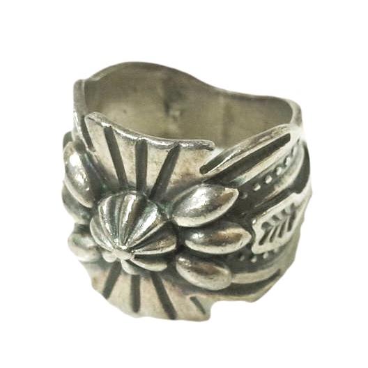 DARRELL CADMAN ダレルキャドマン ナバホ族 コンチョアローリング 11号 シルバー D...