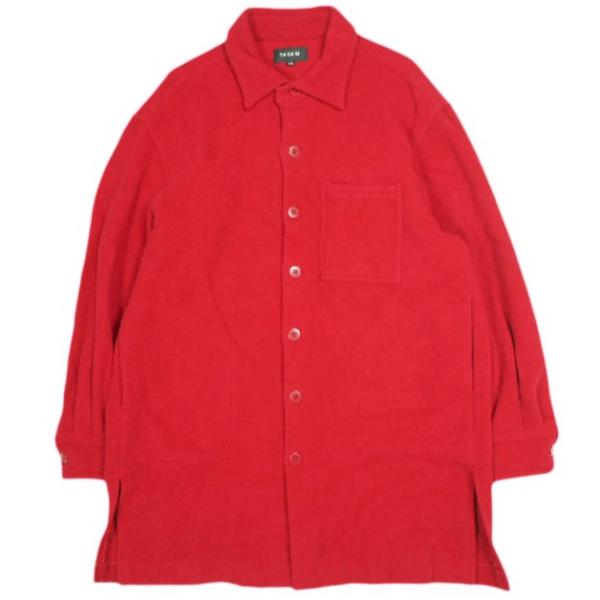 TACASi タキャシ 日本製 ウールシャツジャケット 23-11-0771-984 44 RED ...