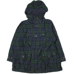 エンジニアードガーメンツ ENGINEERED GARMENTS シアサッカー セーラーカラーブラウス 2｜ネイビー【2400014630824】 エンジニアードガーメンツ ENGINEERED GARMENTS シアサッカー セーラー
