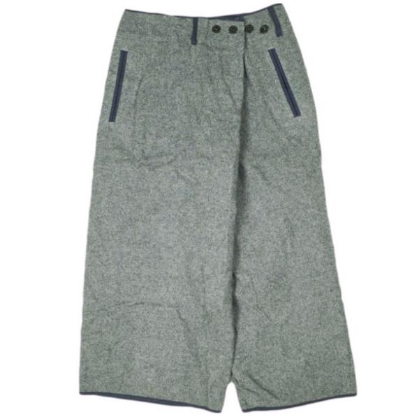 A x BEAMS BOY エィス ビームスボーイ 別注 日本製 メルトンラップパンツ BB2B00...