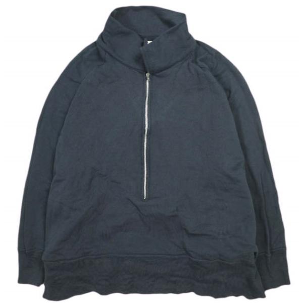 BEAMS BOY ビームスボーイ ハイゲージウラケハーフジップスウェット 13-13-0203-1...