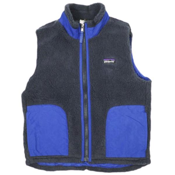 PATAGONIA パタゴニア 13AW KIDS Retro-X Vest レトロXフリースベスト...