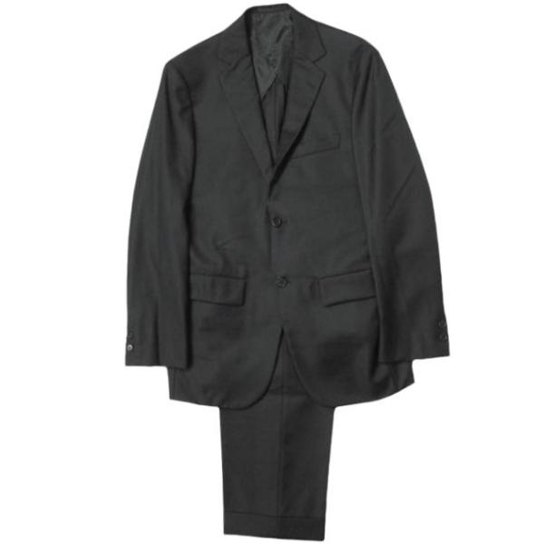 BEAMS PLUS ビームスプラス 日本製 ウールギャバジンソリッド3ボタンスーツ 38-17-0...