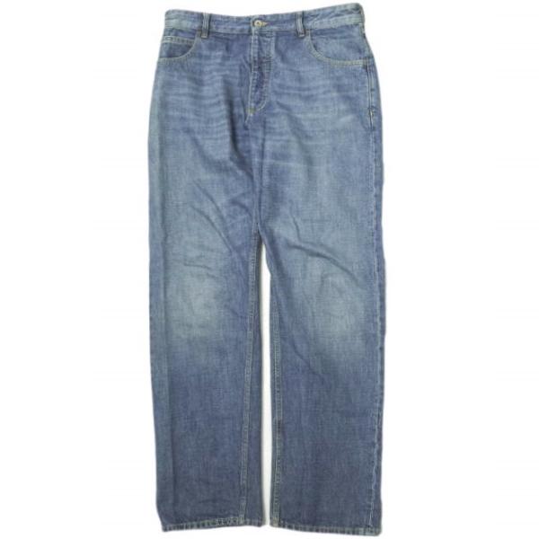 BOTTEGA VENETA ボッテガヴェネタ 23AW イタリア製 ミディアムウォッシュドデニムパ...