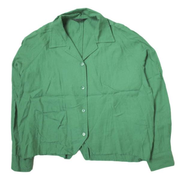 UNUSED アンユーズド 20SS 日本製 コットンレーヨン オープンカラーシャツ US1746 ...