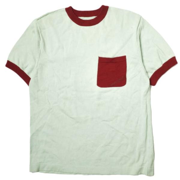 PHINGERIN フィンガリン KNIT TRIM TEE ニットポケットTシャツ PD-171-...