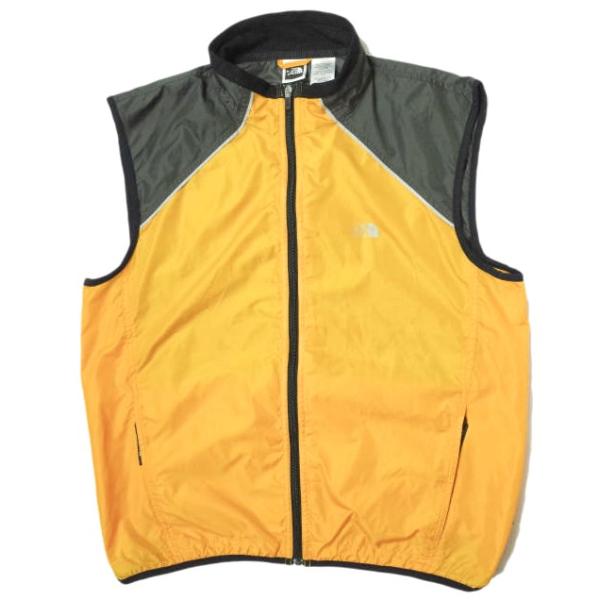 THE NORTH FACE ザ・ノースフェイス リップストップナイロン ジップアップベスト L イ...