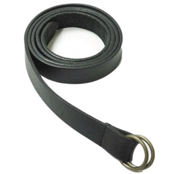 SHARE SPIRIT シェアースピリット レザーナローリングベルト ONE SIZE ブラック ...