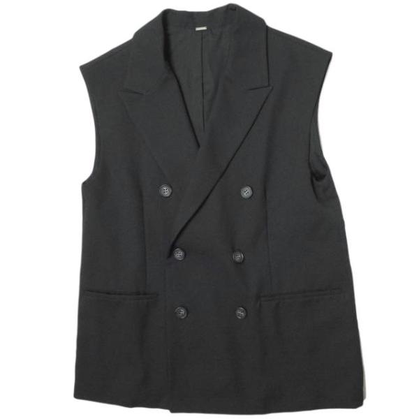 新品 Mila Owen ミラ オーウェン Double Tailored Vest ダブルテーラー...