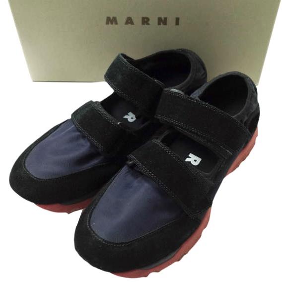 MARNI マルニ イタリア製 ベルクロストラップスニーカー M24WS0030 40(25cm) ...