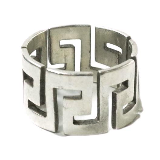 Stanley Parker スタンレイパーカー カットワークリング 20号 シルバー インディアン...