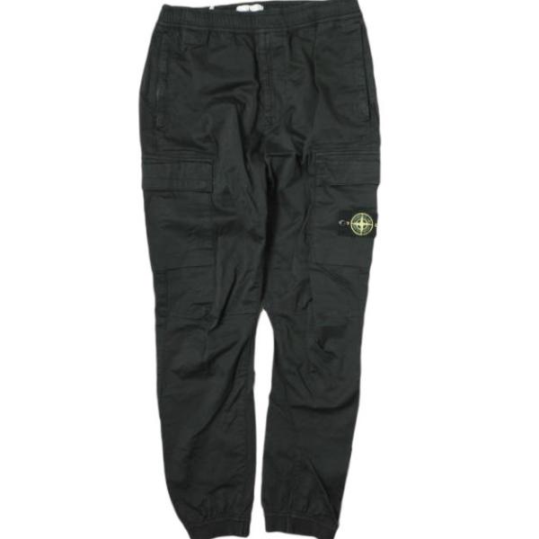 STONE ISLAND ストーンアイランド 22AW ガーメントダイコットンウールストレッチサテン...