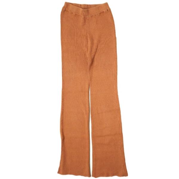 PERVERZE パーバーズ 20SS Cotton Rib Line Pants コットンリブライ...