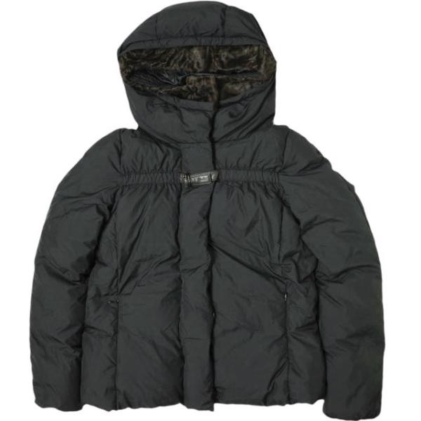 MONCLER モンクレール NANDINIE ファー付きフーデッドショートダウンジャケット 122...