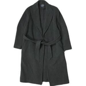 美品 ポロ・ラルフローレン ダブルフェイスドウールラップコート