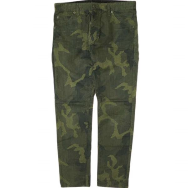 DSQUARED2 ディースクエアード イタリア製 5ポケットカモフラージュスリムパンツ S71LA...