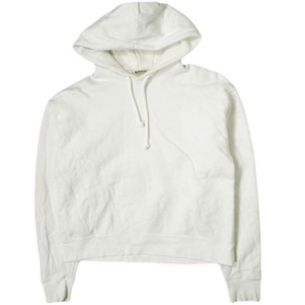 AURALEE オーラリー 日本製 BACK WOOL SWEAT BIG PARKA バックウール...