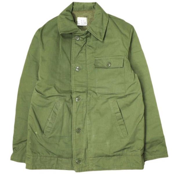 US NAVY 米海軍 60s A-2 Deck Jacket 民間モデル デッキジャケット S K...