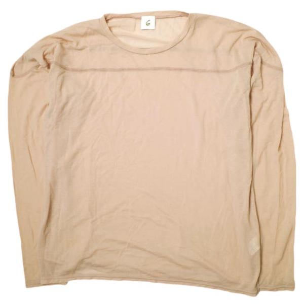 6 ROKU BEAUTY＆YOUTH ロク 日本製 SHEER LOCK LONG SLEEVE ...
