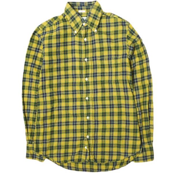 INDIVIDUALIZED SHIRTS インディビジュアライズドシャツ アメリカ製 コットンフラ...