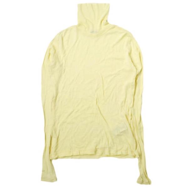 AURALEE オーラリー HIGH GAUGE SHEER RIB TURTLE NECK L/S...