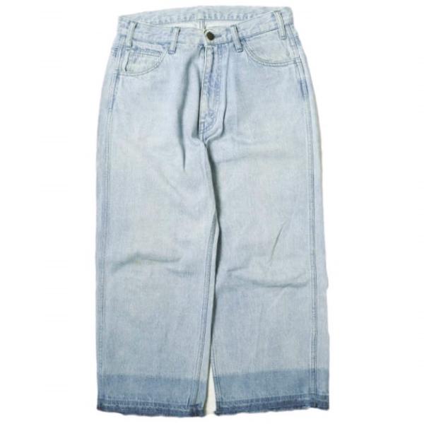 UNUSED アンユーズド 日本製 Cut Off 13oz Wide Denim カットオフワイド...