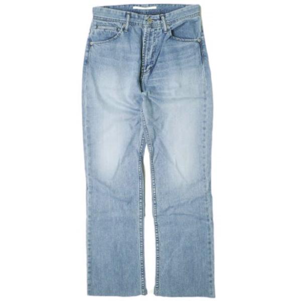 新品 e JEANS イージーンズ 日本製 Slim Flare 岡山児島 スリムフレアデニムパンツ...