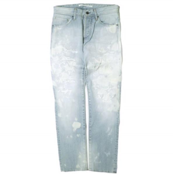 新品 e JEANS イージーンズ BIG BELLY STRAIGHT 岡山児島 リメイク＆ブリー...