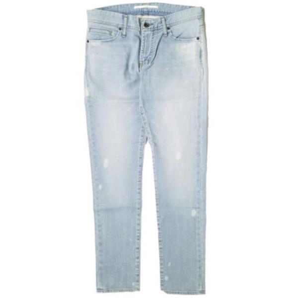 新品 e JEANS イージーンズ TAPERED 岡山児島 ストレッチスリムテーパードデニムパンツ...