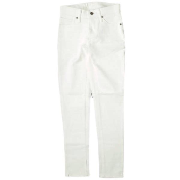 e JEANS イージーンズ 日本製 岡山児島 ストレッチテーパードホワイトデニムパンツ e-L80...