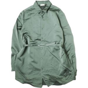 H BEAUTY＆YOUTH エイチ ビューティーアンドユース FAKE LEATHER SHIRT