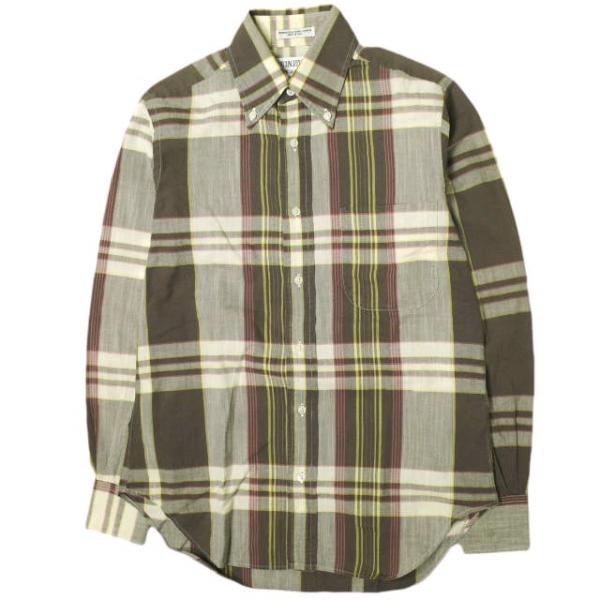 INDIVIDUALIZED SHIRTS インディビジュアライズドシャツ アメリカ製 マドラスチェ...