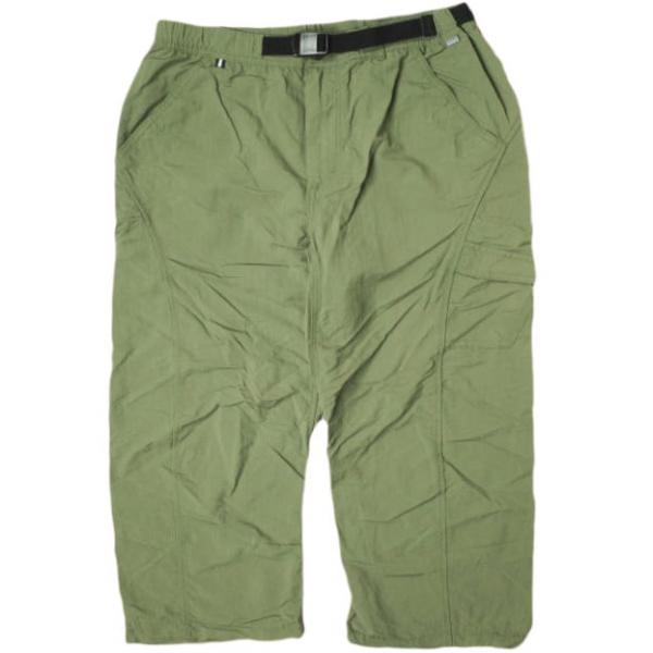 AIGLE エーグル ナイロンクライミングクロップドパンツ 8505-53531 L Olive ボ...