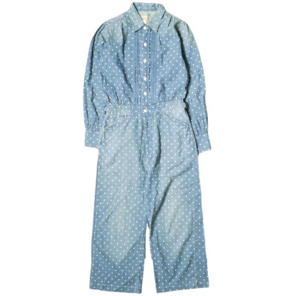 RRL ダブルアールエル Polka Dot Jumpsuit ポルカドットジャンプスーツ 2827...