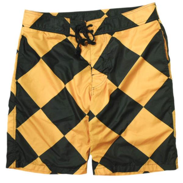 SPLOTCH of ink スプロッチオブインク 日本製 チェッカーナイロンショーツ M ORAN...