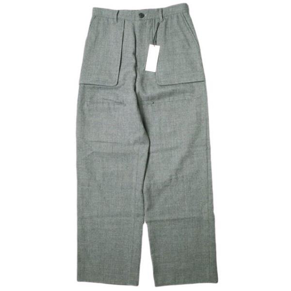 新品 MATSUFUJI マツフジ 21AW Wool Front Pocket Trousers ...