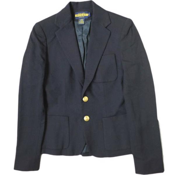 RUGBY RALPH LAUREN ラグビーラルフローレン 金ボタン ウールブレザー WMRGJK...