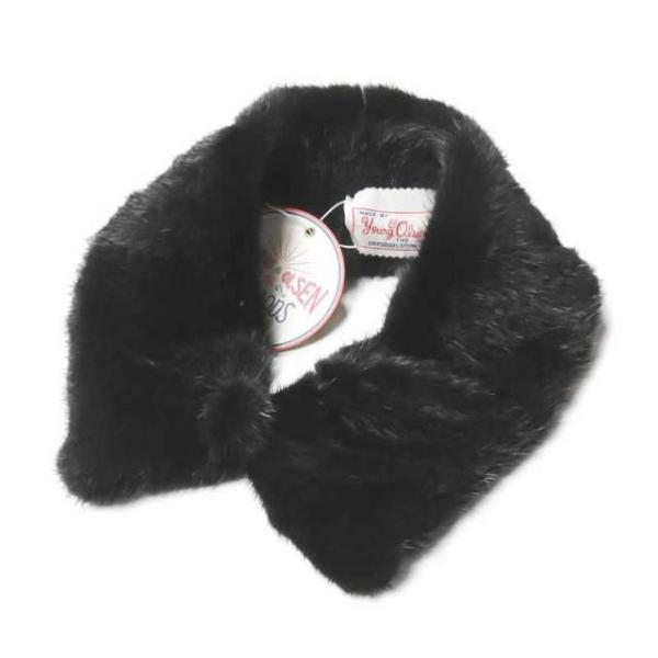 ヤングアンドオルセン YOUNG&amp;OLSEN MINK YARN FUR COLLAR ミンクヤーン...