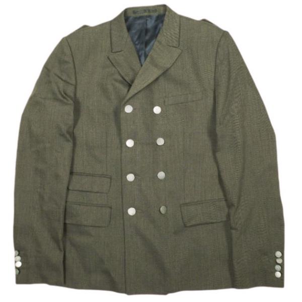 VELOUR BY NOSTALGI ベロアバイノスタルジ エポーレット付き ダブルブレストジャケッ...