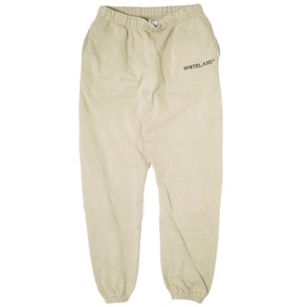 WHITELAND ホワイトランド 21SS ロゴプリント スウェットパンツ 21S-PTL376-...