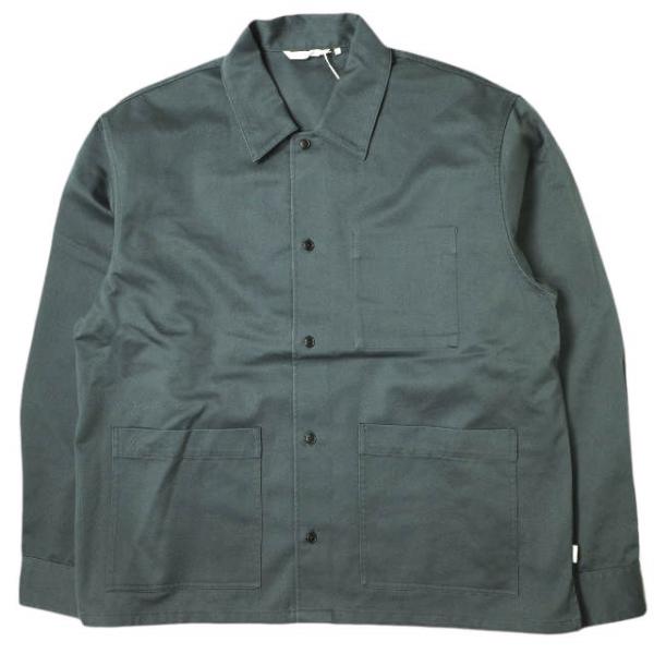 新品 FARAH ファーラー 24AW COVERALL SHIRT JACKET カバーオールシャ...
