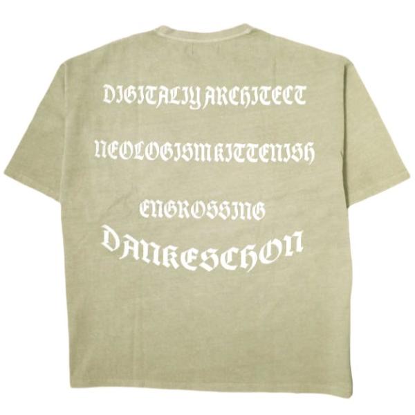 新品 Danke Schon ダンケシェーン WEB＆DEPOT限定 活性染ロゴ S/S Tee バ...