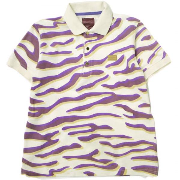 MARK＆LONA マークアンドロナ 日本製 Z polo カモフラージュ鹿の子ポロシャツ ML-1...