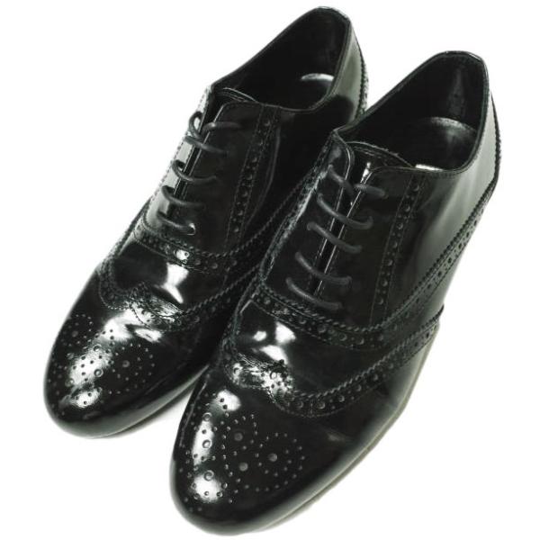 beautiful people ビューティフルピープル パテントレザーウイングチップシューズ 37...