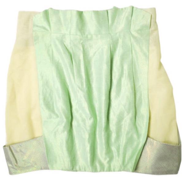 TOGA トーガ 日本製 12SS コットンリネンプリーツミニスカート TA21-FG048 2 ラ...